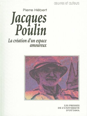 cover image of Jacques Poulin